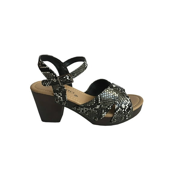 Sandalia Ecocuero ZAY49 Negro