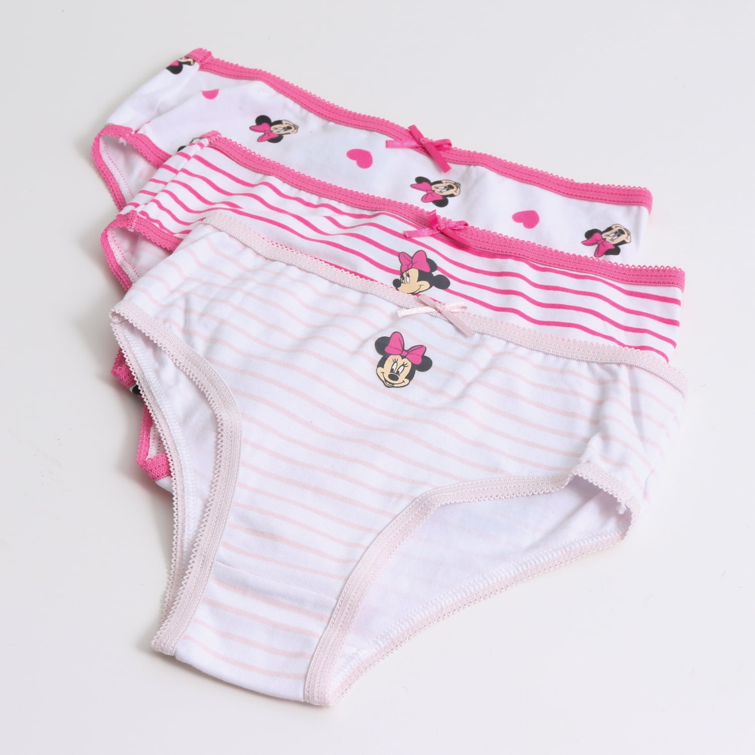 Tripack Calzón Niña Full Print Minnie Rosado Disney