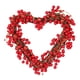 thumbnail image 2 of Valentine Heart Wreath Red Garland Festival Acción de Gracias Boda de cumpleaños exterior y interior Colgando Pared Puerta delantera, 2 of 5