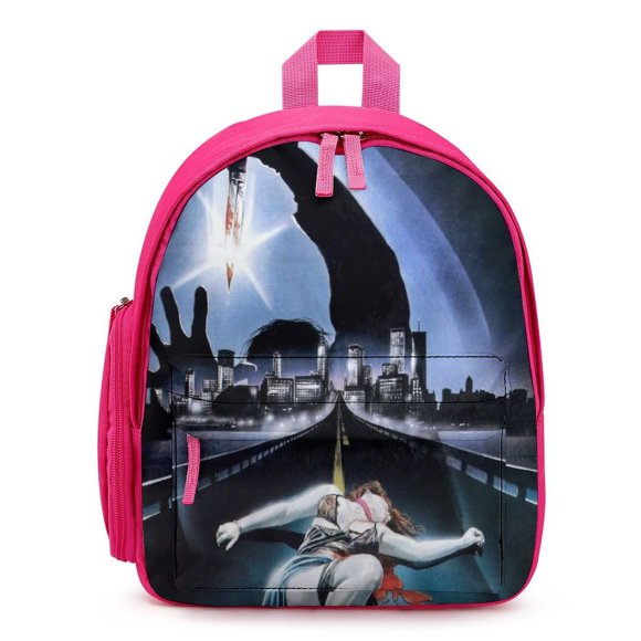 Giallo Terror Thriller Mochila Escolar para Niños y Niñas, Mochila Infantil Ligera de Alta Calidad, Grande y Duradera ROSA
