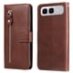 thumbnail image 1 of Funda con Cremallera para Infinix Smart10 Plus, Carcasa Cartera de Cuero PU con Soporte y Tarjetero, 1 of 5