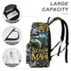 thumbnail image 4 of Magia Extraña-theme Backpack, Campus style schoolbag Bookbag with Adjustable Shoulder Straps And Large Zip Compartment, Unisex Travel Bags.42x30x15cm, 4 of 6
