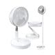 thumbnail image 1 of Ventilador Plegable 8" Inalámbrico Recargable Usb Blanco, 1 of 5
