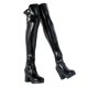 thumbnail image 4 of Zapatos De Cuero PU A Escala 1:6 Para Vestir Figuras De Acción Femeninas De 12 Pulgadas, 4 of 5