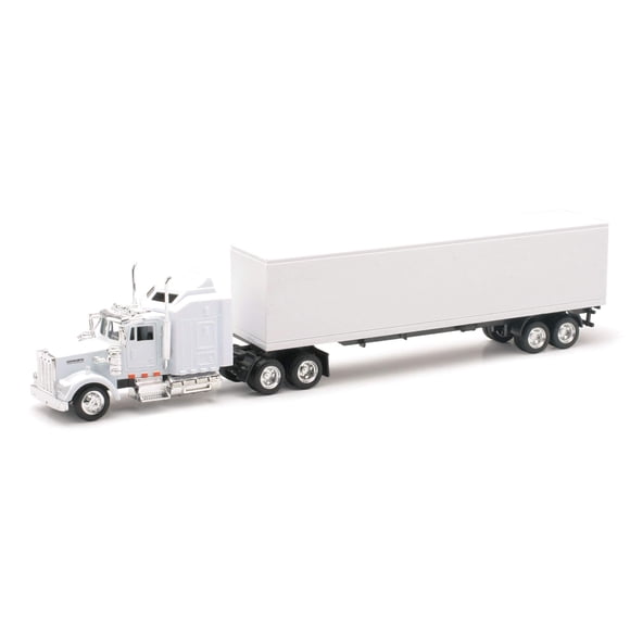 Camión Diecast NewRay Kenworth W900 Escala 1:43 Blanco