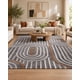 thumbnail image 1 of Alfombra Jacquard Cutting 200 × 230 cm para Living y Dormitorio, 1 of 6