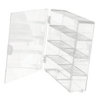 Magideal - Estuche De Exposición Para Coche Modelo Fundido A Escala 1/64, Estuche De Exposición Para Modelo De Coche, Estuche De Exposición Para Garaje De Coche,