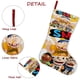 thumbnail image 5 of Jeffy SML el Rapero Tema: Calcetines de Navidad, fino lino blanco para colgar en escaleras y chimenea, decoración navideña para el hogar, regalo de Navidad.54cm×38cm, 5 of 5