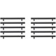 thumbnail image 1 of Tiradores de barra Elegant Decor Dior negro mate 25,5 cm, set de 10, 1 of 6