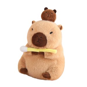 Bothyi - Lindo Animal De Peluche De Capibara, Juguete De Peluche De Capibara Suave Para Adultos, Familia, Adolescentes, 30 Cm