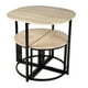 thumbnail image 5 of Juego Comedor Magallanes Jolie 4 Sillas Natural - Blanco, 5 of 5