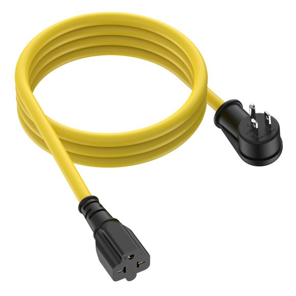 Cable de extensión ADCAUDX 1,8 m 15 A con enchufe de 90°