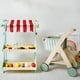 thumbnail image 5 of Carro de Supermercado Infantil de Madera Nina Verde, 5 of 6
