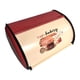 thumbnail image 3 of Caja De Pan De Esquina Encimera Almacenamiento De Pan Recipiente De Pan Recipiente De Pan De Metal Rojo, 3 of 5