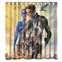 Pinghai - Cortina De Ducha X-Men Con Ganchos (167 X 183 Cm)