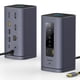 thumbnail image 1 of Estación de acoplamiento Baseus SpaceMate (MAC) USB C 3 para monitores 4K HDMI, 1 of 7