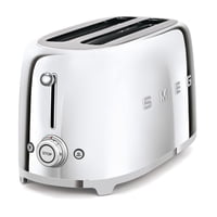 Tostadora Smeg 50'S Retro De Acero Inoxidable De 4 Rebanadas