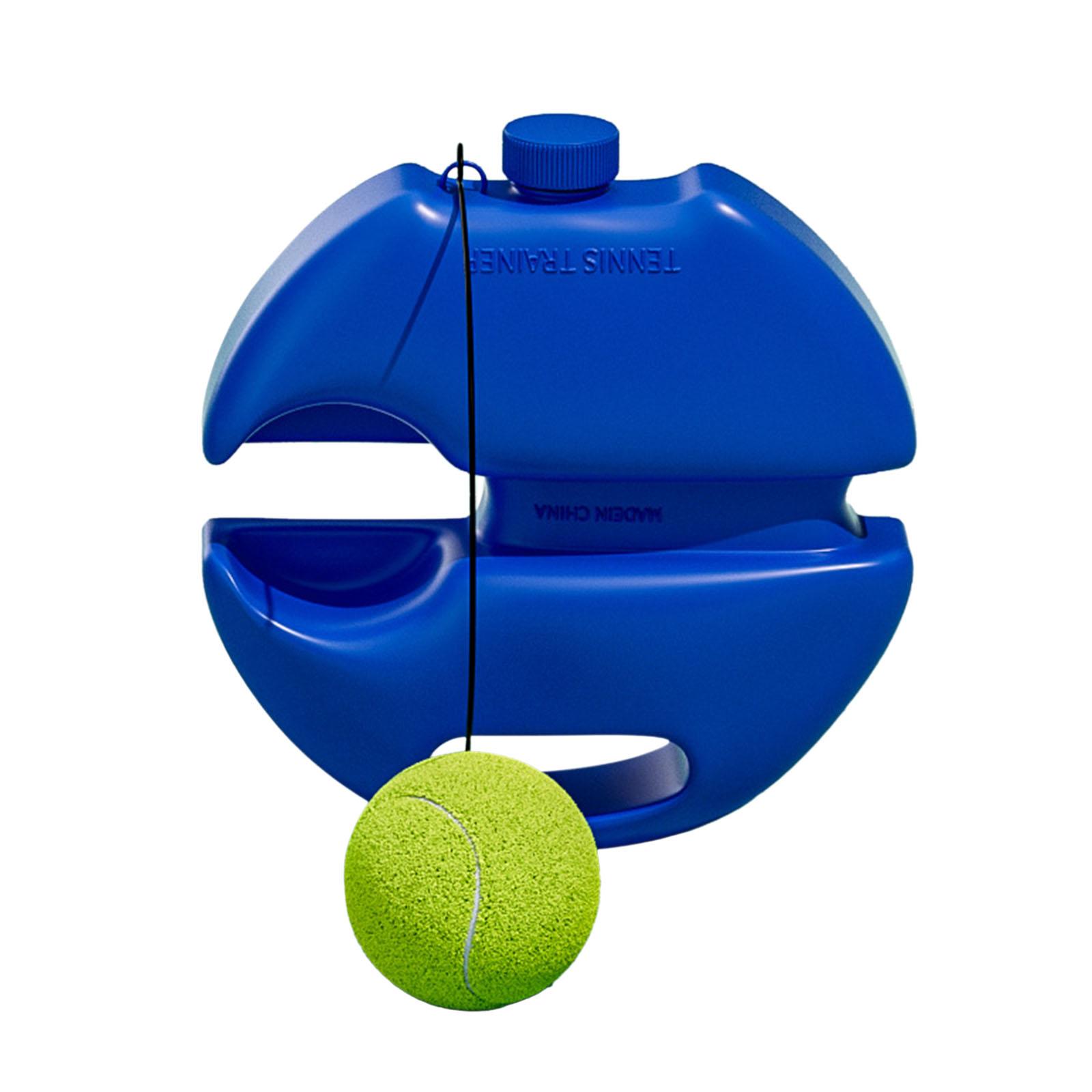 Magideal - Pelota De Entrenamiento De Tenis, Equipo De Entrenamiento De Tenis Profesional Para Principiantes Con Pelota De Cuerda, Reboteador De Práctica De Teni