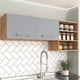 thumbnail image 1 of Mueble Aereo Alba 2P Café/Gris, 1 of 3