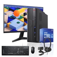 Hyperpc.Cl - Pc Slim + Monitor 24 + Perif: Intel Core I3 8Gb 240Gb Uhd 630 Wifi
