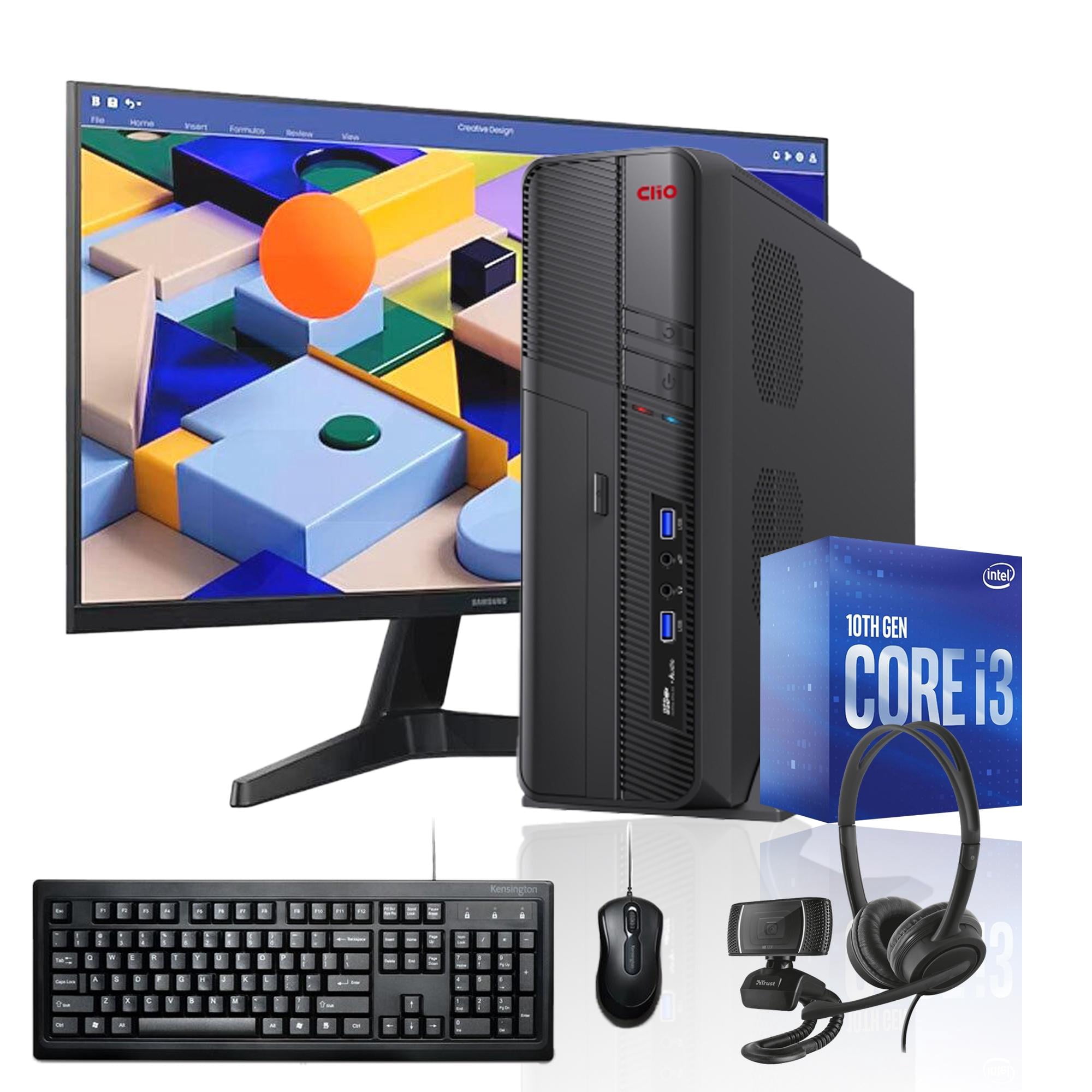 Hyperpc.cl - Pc Slim + Monitor 24 + Perif: Intel Core I3 8gb 240gb Uhd 630 Wifi