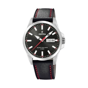 Reloj F20358/4 Festina Negro Hombre Acero Clásico
