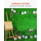 thumbnail image 2 of Panel de boj artificial VEVOR, 24 piezas, 51 x 51 cm, 4 cm de grosor, 2 of 9