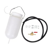 Magideal - Tanque De Combustible Auxiliar Herramienta De Reparación Del Tanque De Combustible De La Motocicleta 1L Portátil Con Herramienta Esencial De Manguera