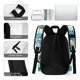 thumbnail image 5 of FIFA-theme Backpack, Campus style schoolbag Bookbag with Adjustable Shoulder Straps And Large Zip Compartment, Unisex Travel Bags.42x30x15cm, 5 of 6