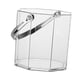 thumbnail image 5 of Enfriador de bebidas, cubo de vino, champán, cerveza, enfriador de vino y pinzas, cubo de hielo, bañera de hielo para Hotel, Pub, botella de vino, , Octágono transparente, 5 of 5