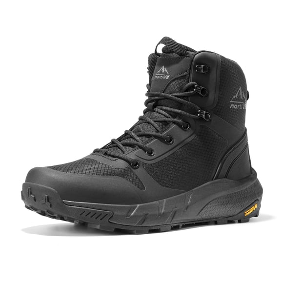 Botas Tácticas para Hombre NORTIV 8 Metrostrike 20 cm Negras Talla 10