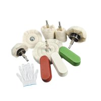 Ioensy - 6 Ruedas Pulidoras Para Limpiar Cubos De Ruedas De Madera Y Resina