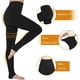 thumbnail image 3 of Mallas de invierno forradas de lana Pantalones de yoga cálidos de cintura alta para mujer con bolsillos, 3 of 6