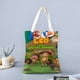 thumbnail image 2 of Leo Wildlife Ranger Bolso de tela con estampado de lienzo para mujer, bolsa de compras reutilizable y estética, con cremallera interior, regalo para mujer,40*40cm., 2 of 6