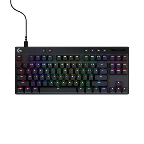 Teclado Para Juegos Logitech G Pro X Tkl Rapid Tenkeyless Black