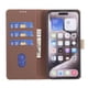 thumbnail image 3 of Funda Cartera con Bloqueo RFID para Samsung Galaxy A36 5G con Ranuras y Soporte Marrón, 3 of 5