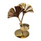 thumbnail image 2 of Candeler Single Head Metal Candlestick Para Comedor Aniversario De La Casa Ginkgo Forma, 2 of 5