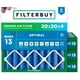 thumbnail image 1 of Filtro de aire Filterbuy MERV 13 20x20x4 (paquete de 4) para HVAC, 1 of 9