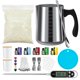 thumbnail image 1 of Kit de velas Ohcans de cera de soja DIY 900 ml, aromas y herramientas, 1 of 7