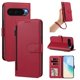 thumbnail image 1 of Funda con Billetera para [Google Pixel 9 5G] con Bolsillo Zipper y Tarjetero Rojo, 1 of 6
