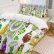 thumbnail image 1 of Plants Vs Zombies Quilt Set Thicken Soft 3 Pieces Bedding Set All Season Duvet Cove with 2 Pillowcases for Adult Women Girls Teens Home Room Decor, 1 of 5