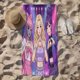 thumbnail image 1 of A Dreamy Style Beach Towel Inspired by Korean Pop Music Featuring Beautiful Prints This Ultra-Soft And Skin-Friendly Towel Is Eye-Catching for Various Holidays, 1 of 1
