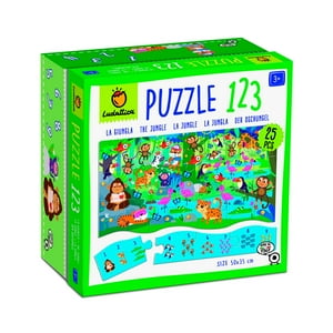 Puzzle 123 La Jungla 25 Piezas Ludattica