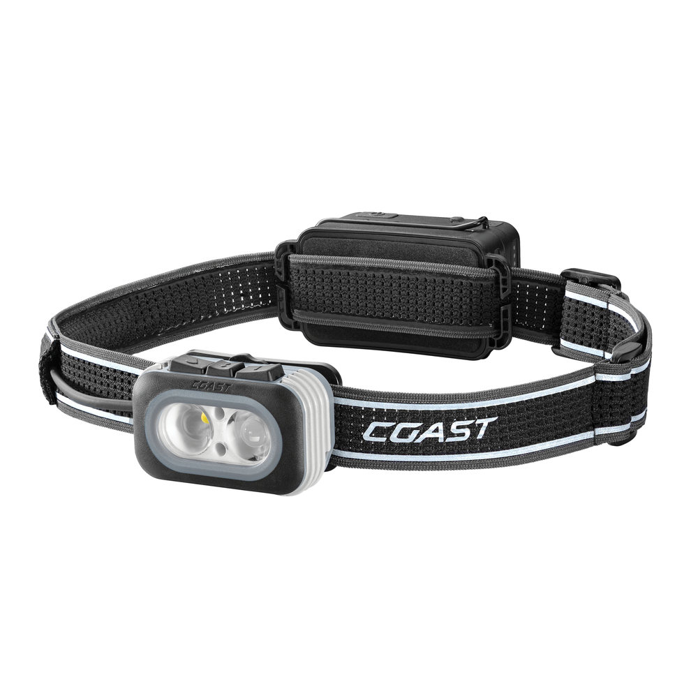 Linterna Frontal Coast Rl20R Recargable Negra / Blanco