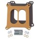 thumbnail image 1 of Separador de carburador Edelbrock 8725 de 1,3 cm de espesor, fenólico, 1 of 1