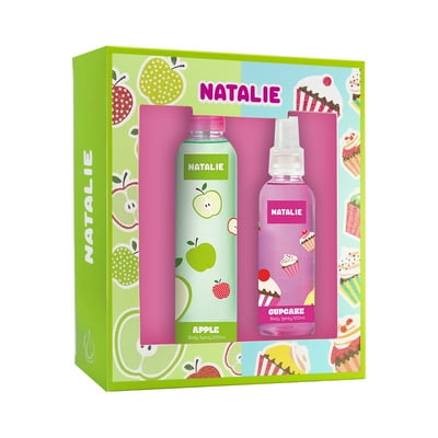 Set Fragancia Natalie Apple 205 Ml + Cupcake 100 Ml