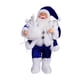 thumbnail image 3 of Adorno Navideño De Muñeco De Papá Noel, Figura Para Escaparate De Vacaciones, Hogar, Azul, 3 of 5