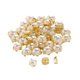 thumbnail image 1 of 100 Uds. De Cuentas De Perlas Para Coser, Parte Trasera Plana, Accesorio DIY Para Pantalones, Ropa, Ropa Dorada, 1 of 5