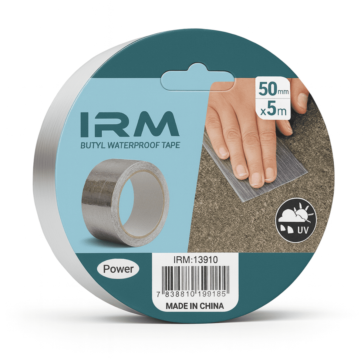 Irm - Cinta Scotch Aislante Industrial Waterproof 50mmx5m