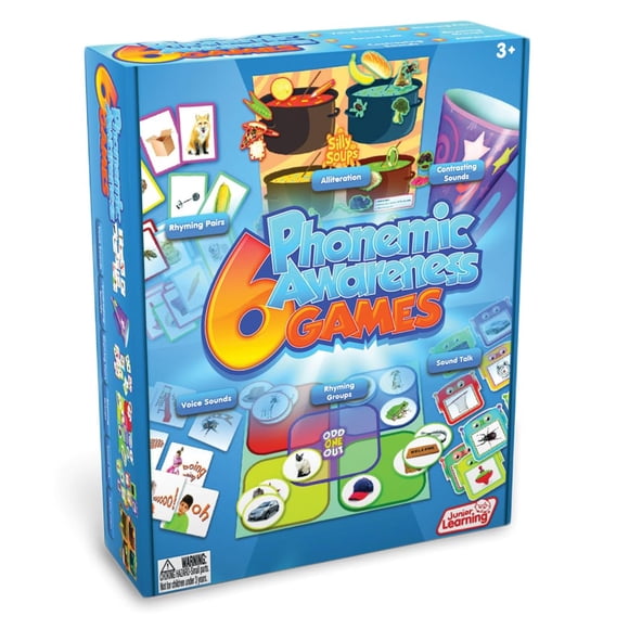 Game Junior Learning JL409 6 Conciencia fonémica para niños